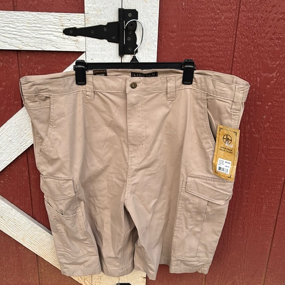 Lincoln Outfitters Other - NWT Lincoln Outfitters Flex Cargo Tan Shale Shorts Men’s 48W Stain Resistant